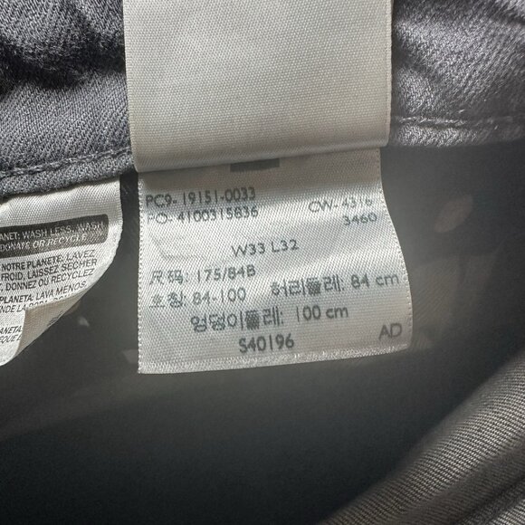Levi’s 511 Slim Fit Jeans Mens 33x32 (fit 33x30) Gray Stretch Denim Casual - Picture 8 of 10